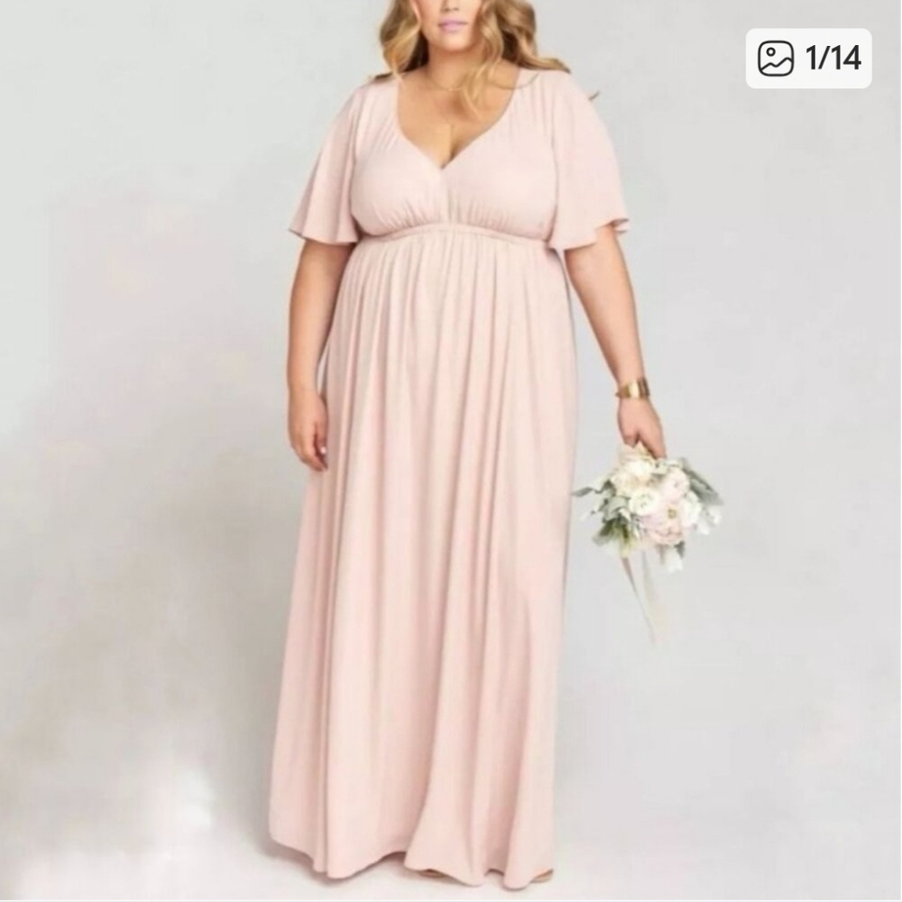 Show Me Your Mumu Michelle flutter maxi dress size xxl